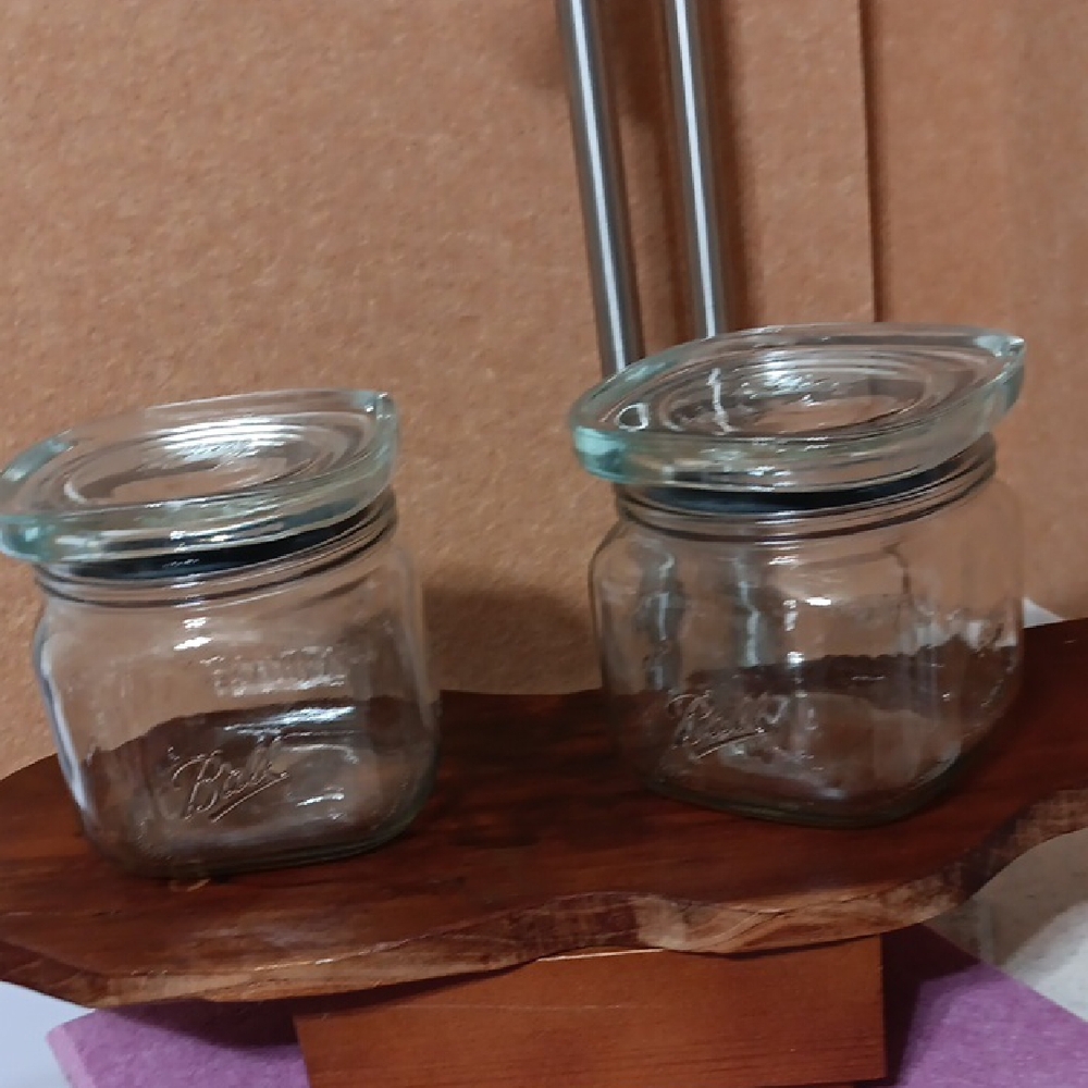 Anchor Hocking Clear Glass Storage Jars